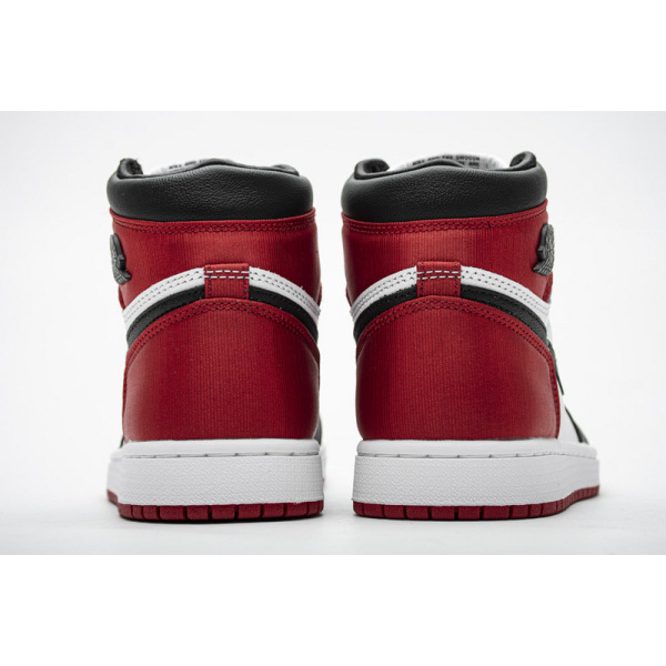 PKGoden Jordan 1 Retro High Satin Black Toe (W)， CD0461-016 