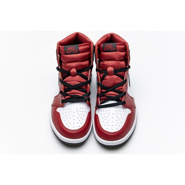 PKGoden Jordan 1 Retro High Satin Snake Chicago (W)，CD0461-601 