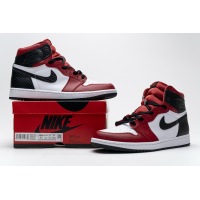 PKGoden Jordan 1 Retro High Satin Snake Chicago (W)，CD0461-601 