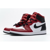 PKGoden Jordan 1 Retro High Satin Snake Chicago (W)，CD0461-601 