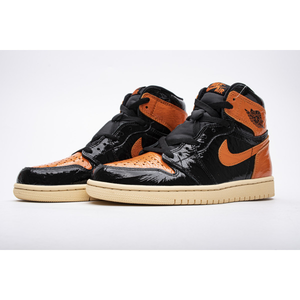 PKGoden Jordan 1 Retro High Shattered Backboard 3.0，555088-028 