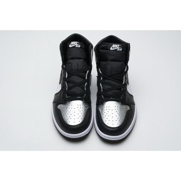 PKGoden Jordan 1 Retro High Silver Toe (W)， CD0461-001 