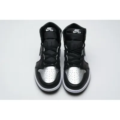 LJR Jordan 1 Retro High Silver Toe (W)， CD0461-001  02