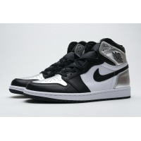 PKGoden Jordan 1 Retro High Silver Toe (W)， CD0461-001 