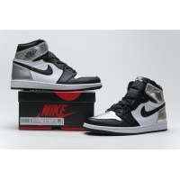 PKGoden Jordan 1 Retro High Silver Toe (W)， CD0461-001 