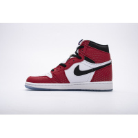 PKGoden Jordan 1 Retro High Spider-Man Origin Story，555088-602 