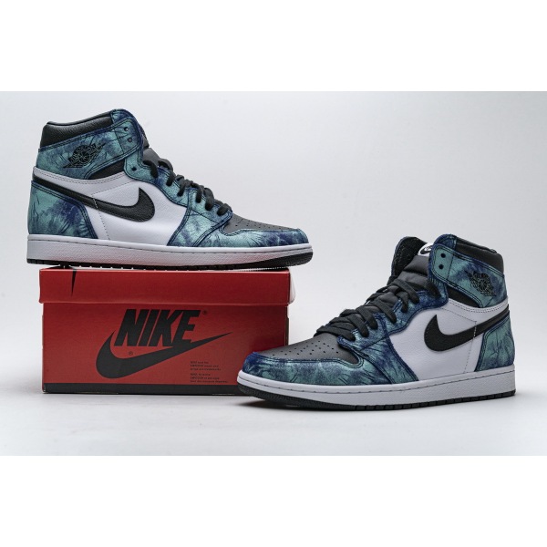 PKGoden Jordan 1 Retro High Tie Dye (W)，CD0461-100