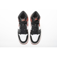 PKGoden Jordan 1 Retro High Track Red，555088-112 