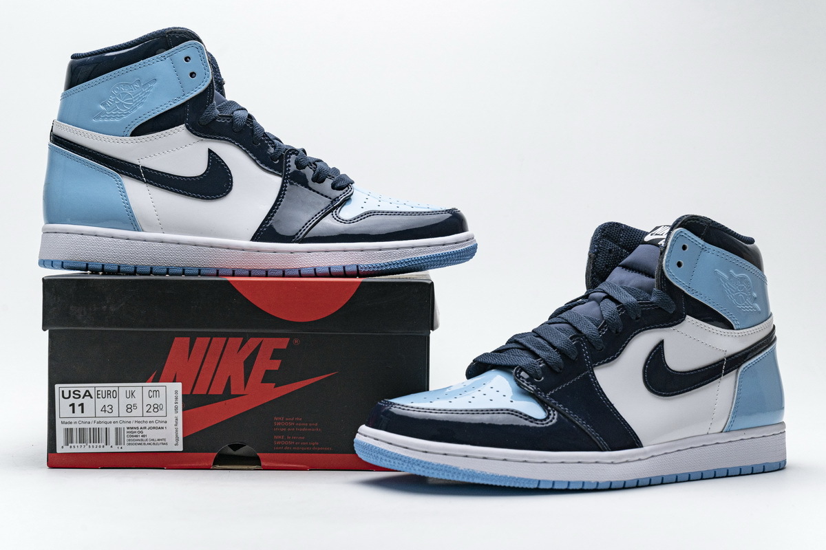 LJR Jordan 1 Retro High UNC Patent (W)，CD0461-401