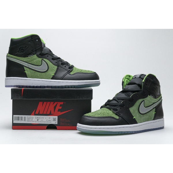 PKGoden Jordan 1 Retro High Zoom Zen Green，CK6637-002  