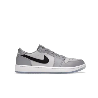 LJR Jordan 1 Retro Low Golf Wolf Grey，DD9315-002   02