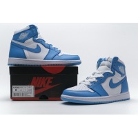 PKGoden Jordan 1 Retro UNC，555088-117 