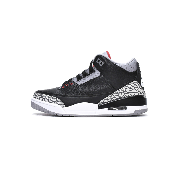 PKGoden Jordan 3 Retro Black Cement (2018), 854262-001