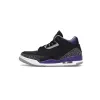 PKGoden Jordan 3 Retro Black Court Purple, CT8532-050