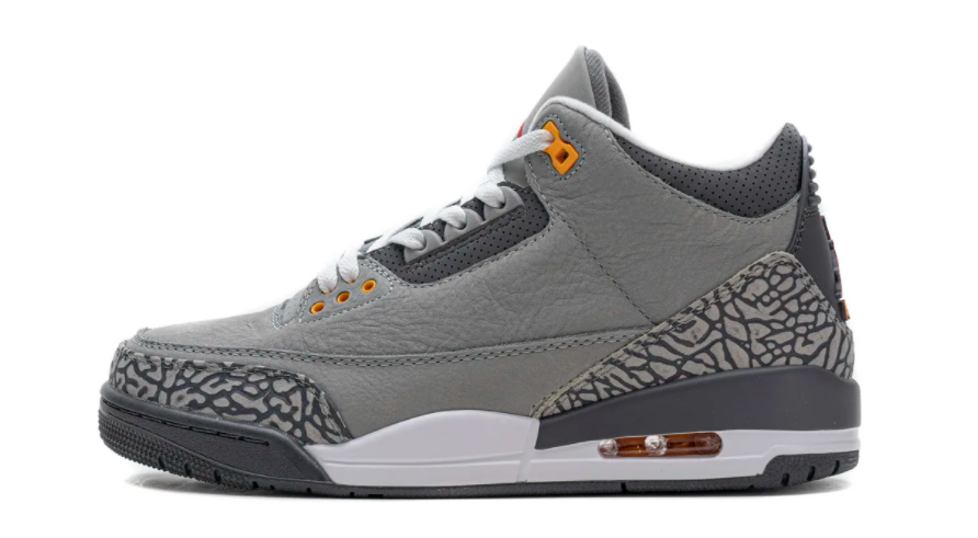 LJR Jordan 3 Retro Cool Grey (2021), CT8532-012