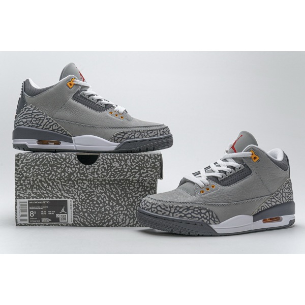 PKGoden Jordan 3 Retro Cool Grey (2021), CT8532-012