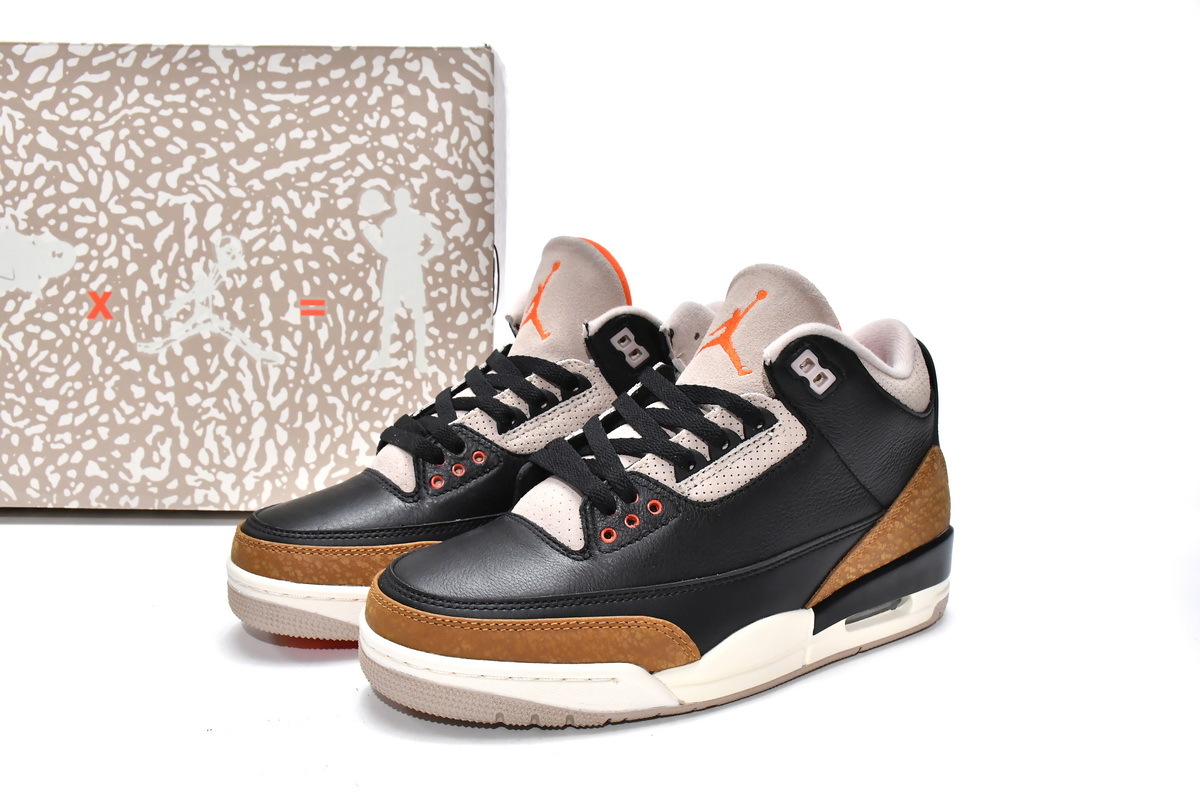LJR Jordan 3 Retro Desert Cement,136064-122