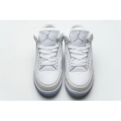 LJR Jordan 3 Retro Pure White (2018), 136064-111 02