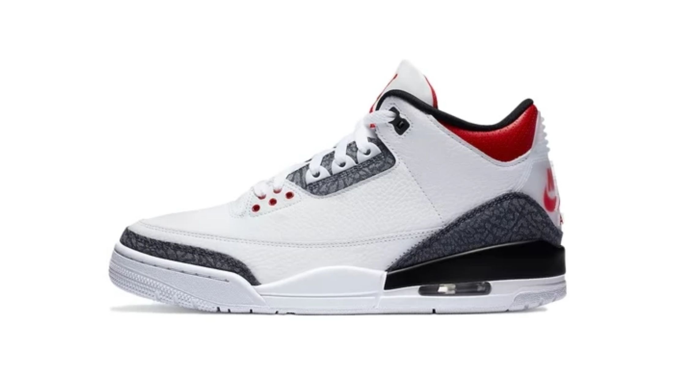 LJR Jordan 3 Retro SE Fire Red Denim (2020), CZ6431-100