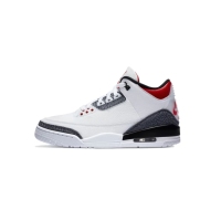 PKGoden Jordan 3 Retro SE Fire Red Denim (2020), CZ6431-100