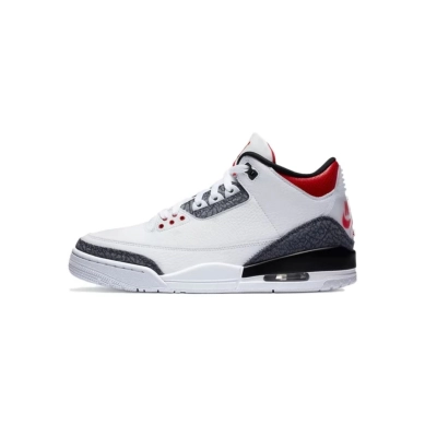 LJR Jordan 3 Retro SE Fire Red Denim (2020), CZ6431-100 01