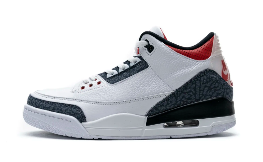 LJR Jordan 3 Retro SE Fire Red Denim (2020), CZ6431-100 2