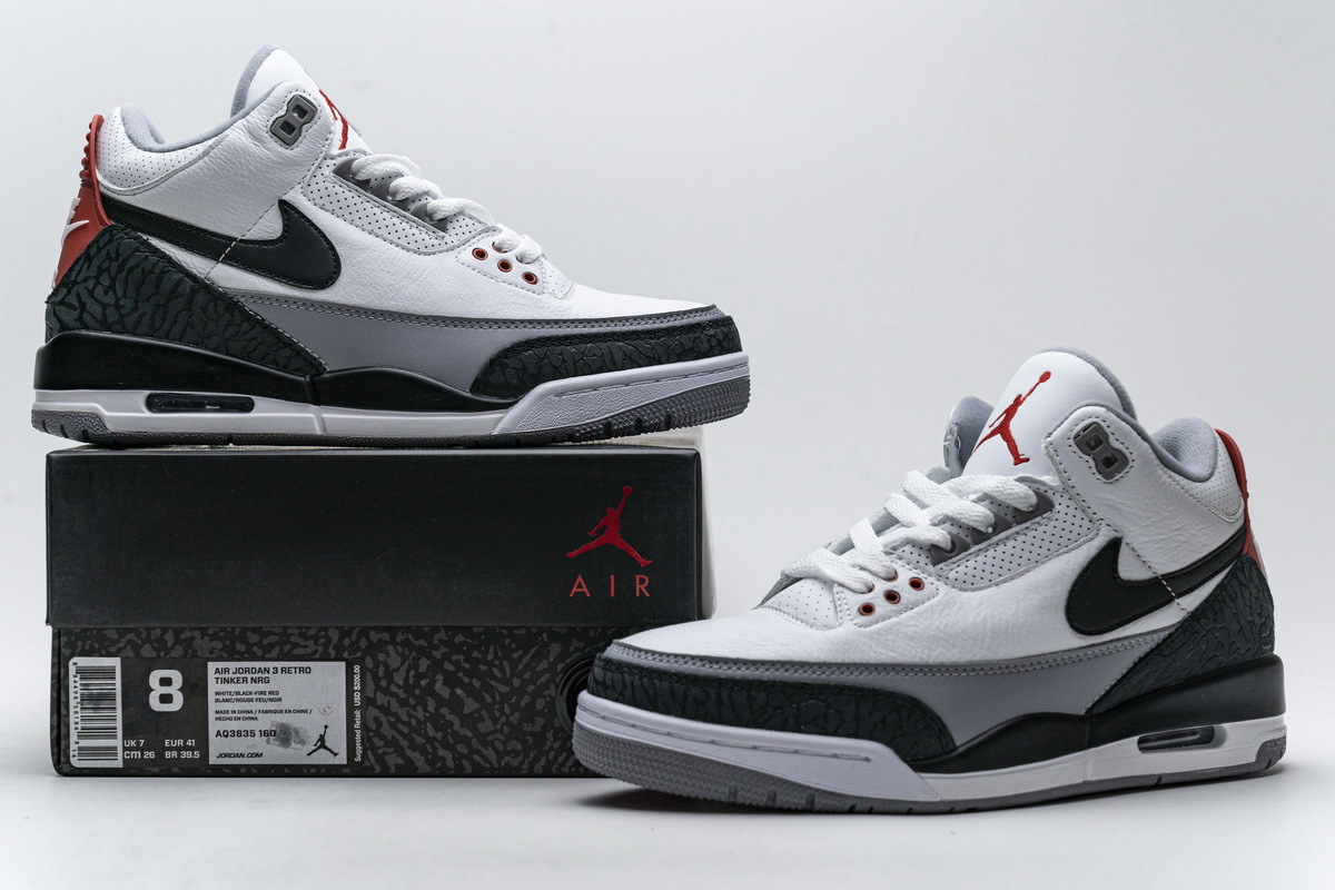 LJR Jordan 3 Retro Tinker Hatfield, AQ3835-160
