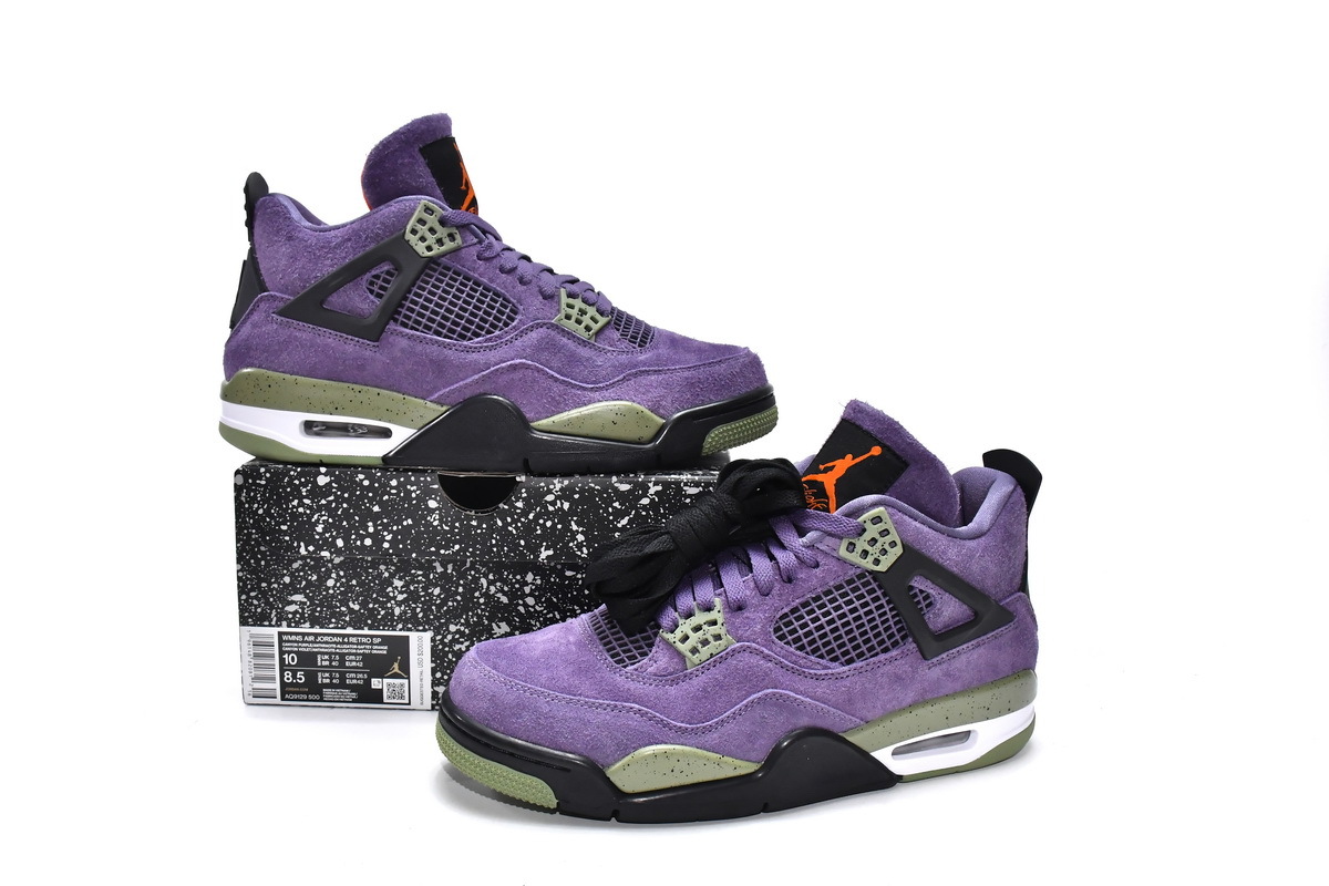 LJR Jordan 4 Canyon Purple,AQ9129-500