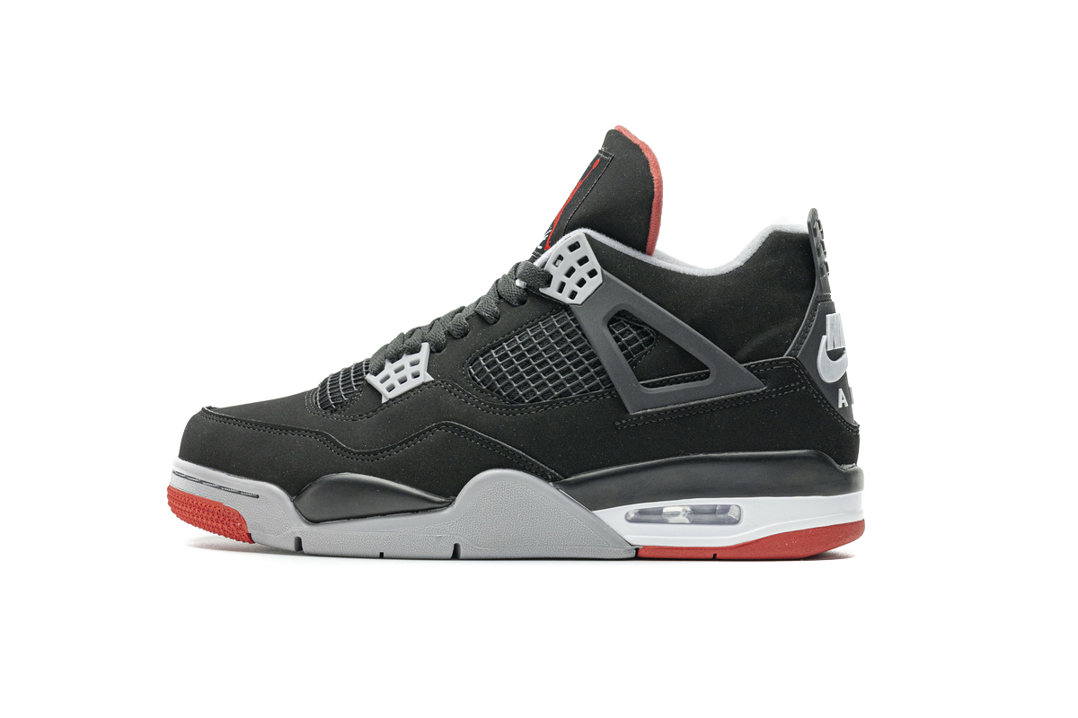 LJR Jordan 4 Retro Bred (2019)，308497-060 