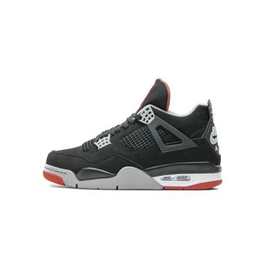 Limited time 40$ off -  Jordan 4 Retro Bred (2019)，308497-060 