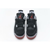 Limited time 40$ off -  Jordan 4 Retro Bred (2019)，308497-060 