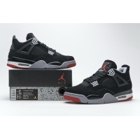 PKGoden Jordan 4 Retro Bred (2019)，308497-060 