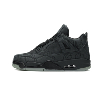 PKGoden Jordan 4 Retro Kaws Black，930155-001