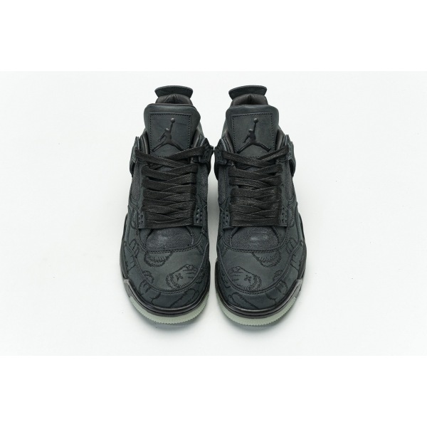 PKGoden Jordan 4 Retro Kaws Black，930155-001