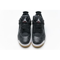 PKGoden Jordan 4 Retro Laser Black Gum, CI1184-001  