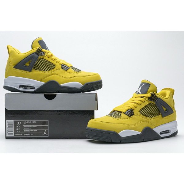 PKGoden Jordan 4 Retro Lightning, 314254-702 