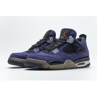 PKGoden Jordan 4 Retro Purple Travis Scott, AJ4-766302