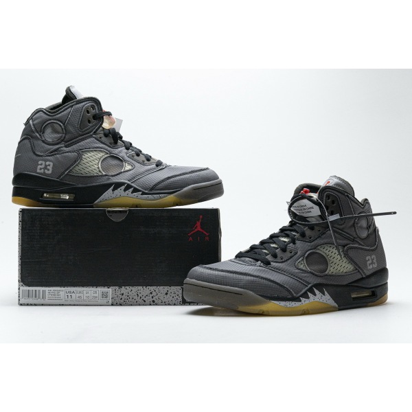 PKGoden Jordan 5 Retro Off-White Black, CT8480-001