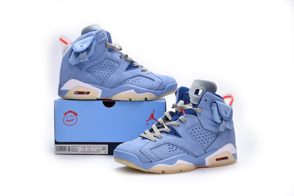 LJR Jordan 6 Retro North Carolina Blue, DH0690-400