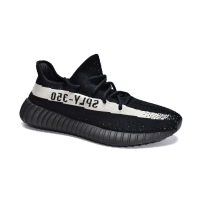 DISCOUNT 30$PKGoden Yeezy Boost 350 V2 Core Black White，BY1604