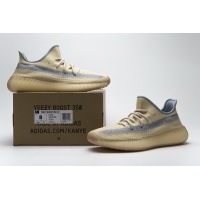 DISCOUNT 30$PKGoden Yeezy Boost 350 V2 Linen，FY5158 