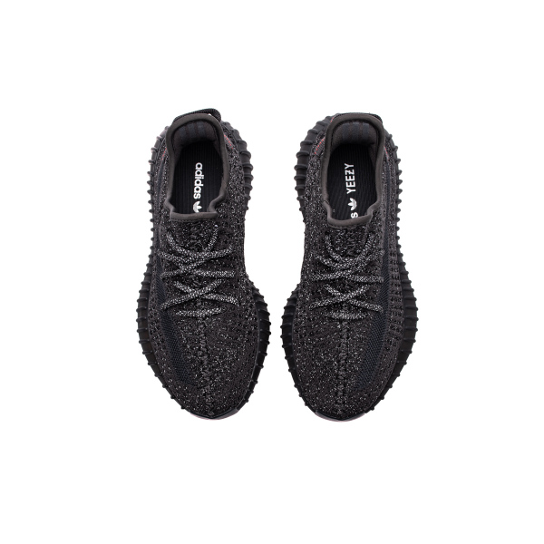 PKGoden Yeezy Boost 350 V2 Static Black (Reflective), FU9007