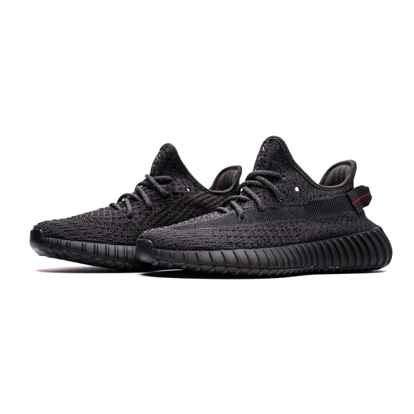 PKGoden Yeezy Boost 350 V2 Static Black (Reflective), FU9007