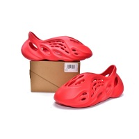 【🌞Summer Discount🌞】PKGoden Yeezy Foam RNNR Vermillion,GW3355