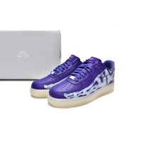 PKGoden Air Force 1 Low 07 QS Purple Skeleton Halloween (2021),CU8067-500