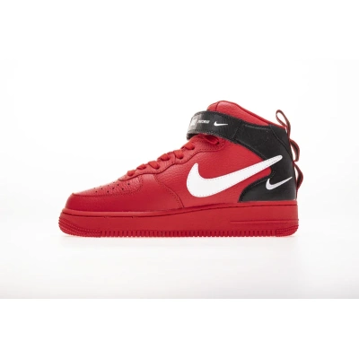 OG Air Force 1 Mid Utility University Red, 804609-605