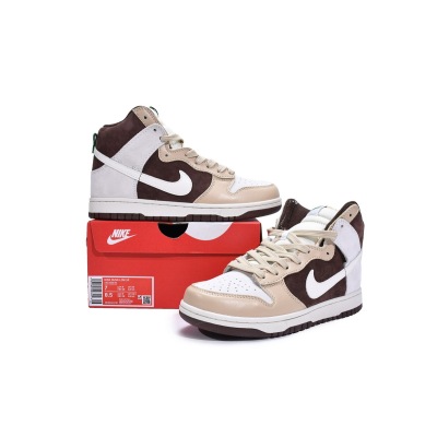 OG Dunk High Light Chocolate，DH5348-100