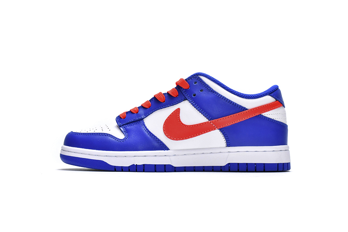 OG Dunk Low Bright Crimson Game Royal (GS),CW1590-104