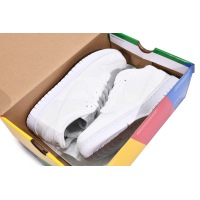 OG Dunk Low Dover Street Market Triple White Velvet，DH2686-100