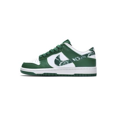 OG Dunk Low Essential Paisley Pack Green (W)，DH4401-102